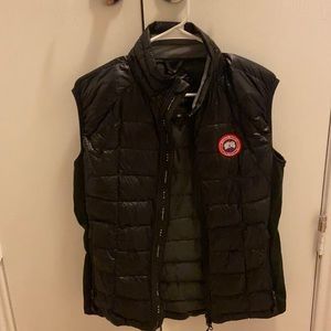 Black Canada Goose vest